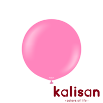 Kalisan Standard 24" Queen Pink Latex Balloons 2pk