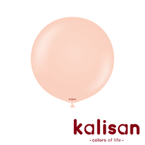 Kalisan Standard 24" Macaron Salmon Latex Balloons 2pk