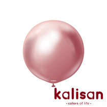 Kalisan 24" Mirror Pink Latex Balloons 2pk