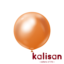 Kalisan 24" Mirror Copper Latex Balloons 2pk