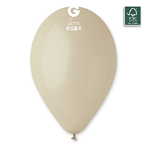Gemar Standard Latte 13" Latex Balloons 50pk