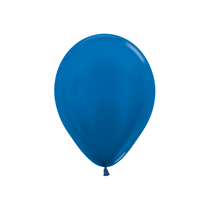 Sempertex Metallic Blue 12" Latex Balloons 25pk