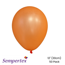 Sempertex Let's Glow Neon Orange Latex Balloons