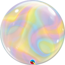 Qualatex Iridescent 22" Bubble Balloon