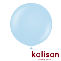 Kalisan Standard 36" Macaron Blue Latex Balloons 2pk