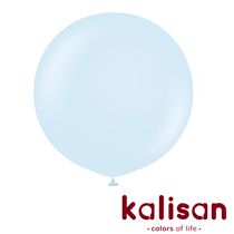 Kalisan Standard 36" Macaron Baby Blue Latex Balloons 2pk
