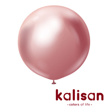 Kalisan 36" Mirror Pink Latex Balloons 2pk