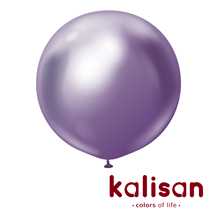 Kalisan 36" Mirror Violet Latex Balloons 2pk
