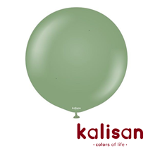 Kalisan Retro 36" Eucalyptus Latex Balloons 2pk