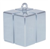 Silver 3.9oz Gift Box Balloon Weight