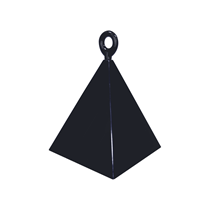 Black Pyramid Balloon Weight