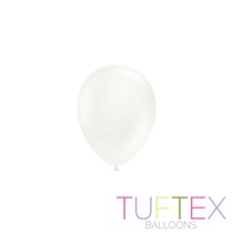 Tuftex Standard White 5" Latex Balloons 50pk