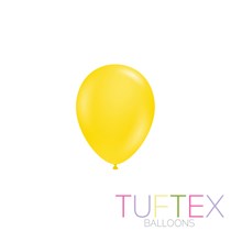 Tuftex Standard Yellow 5" Latex Balloons 50pk