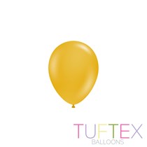 Tuftex Standard Mustard 5" Latex Balloons 50pk