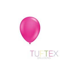 Tuftex Standard Hot Pink 5" Latex Balloons 50pk