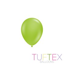 Tuftex Standard Lime Green 5" Latex Balloons 50pk