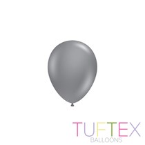 Tuftex Standard Grey Smoke 5" Latex Balloons 50pk