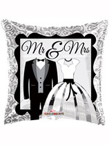 Mr & Mrs 18" Wedding Foil Balloon