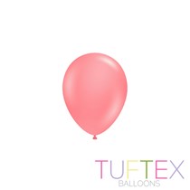 Tuftex Standard Coral 5" Latex Balloons 50pk