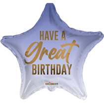  Have A Great Birthday 18" Foil Balloon