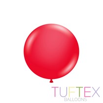 Tuftex Standard Red 17" Latex Balloons 50pk