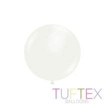Tuftex Standard White 17" Latex Balloons 50pk