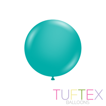 Tuftex Standard Teal 17" Latex Balloons 50pk