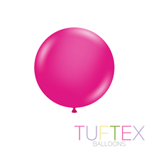 Tuftex Standard Hot Pink 17" Latex Balloons 50pk