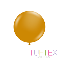 Tuftex Metallic Gold 17" Latex Balloons 50pk
