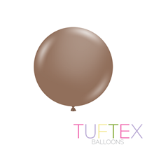 Tuftex Standard Cocoa 17" Latex Balloons 50pk
