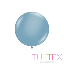 Tuftex Standard Blue Slate 17" Latex Balloons 50pk