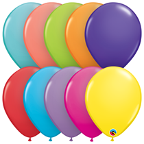 Qualatex Retail Assorted Latex 11" Balloons 6pk