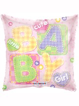18" Baby Girl Letters Foil Balloon