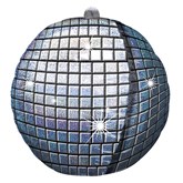 Disco Ball 15" Holographic UltraShape Foil Balloon