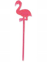 Flamingo Plastic Drinks Picks 24pk