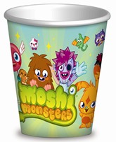 8 Moshi Monsters Paper Cups