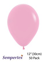 Sempertex Pink 12" Latex Balloons 50pk