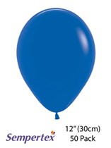 Sempertex 12" Royal Blue Latex Balloons 50pk