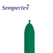 Sempertex 360 Fashion Forest Green Modelling Balloons 50pk