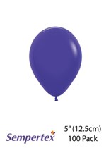Sempertex Violet 5" Latex Balloons 100pk