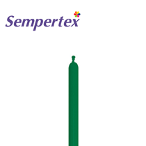 Sempertex 160 Fashion Forest Green Modelling Balloons 100pk