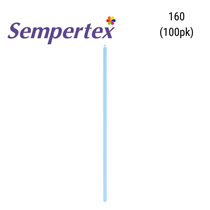 Sempertex Fashion Blue 160 Modelling Latex Balloons 100pk