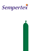 Sempertex 260 Fashion Forest Green Modelling Balloons 100pk