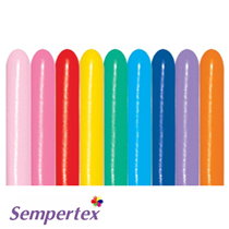 Sempertex 360 Fashion Assorted Modelling Balloons 50pk