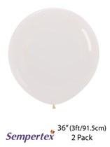 Sempertex 36 inch Clear Latex balloons