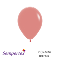 Sempertex 5" Fashion Tropical Coral Latex Balloons 100pk