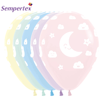 Sempertex Sun and Moon Pastel Matte Latex 25pk