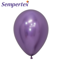 Sempertex Reflex Violet 12" Latex Balloons 50pk