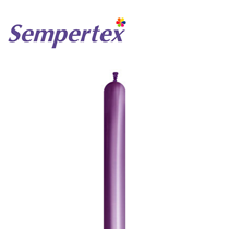 Reflex 260 Violet Modelling Balloons 50pk