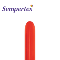 Sempertex Reflex Crystal Red 260 Modelling Balloons 50pk